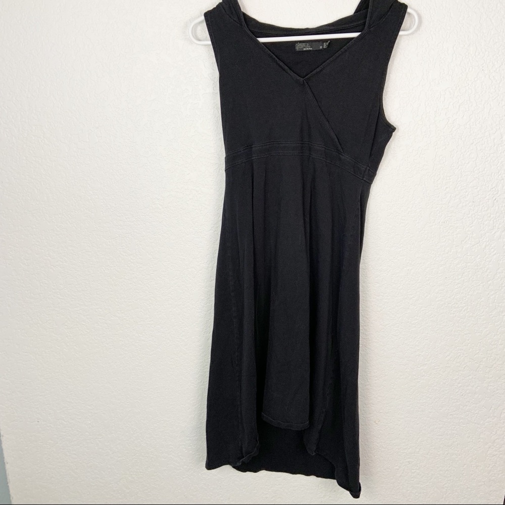 Prana Black Hoodie Dress Medium